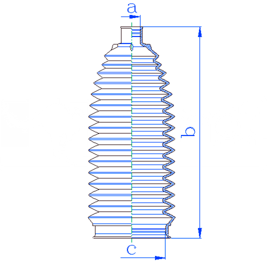 RDZ0555MG - Пыльники, TOYOTA 4553569025, KRAUF HBZ0555